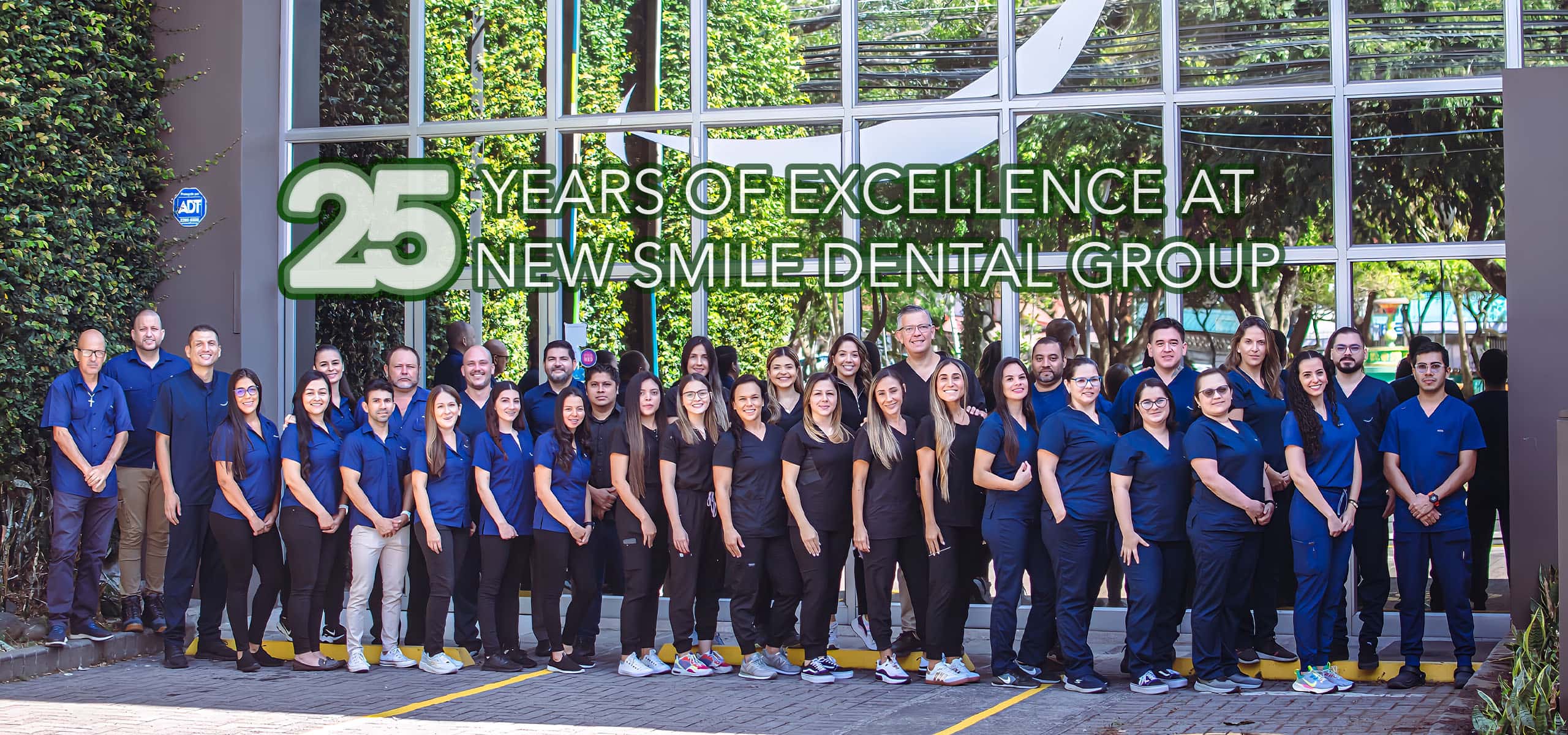New Smile dental team celebrating 25 years